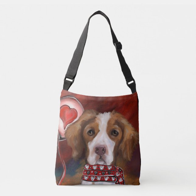 Bolsa Ajustável Spaniel da Bretanha       (Frente)