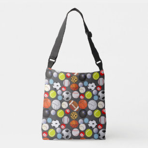 Bolsa Ajustável Sport Balls Pattern DGrey BG