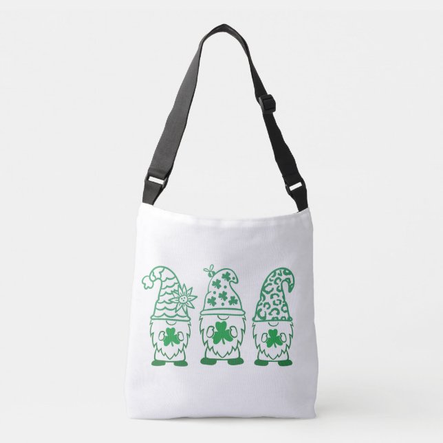 Bolsa Ajustável St. Patrick's Day Gnomes-60682 (Frente)