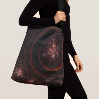 Bolsa Ajustável Starlight Abstrato Art Cross Body