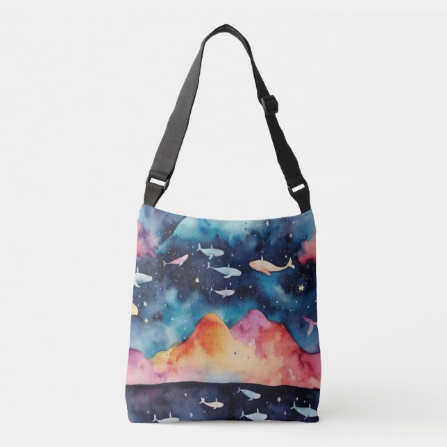 Bolsa Ajustável Starry Seascape (Frente)