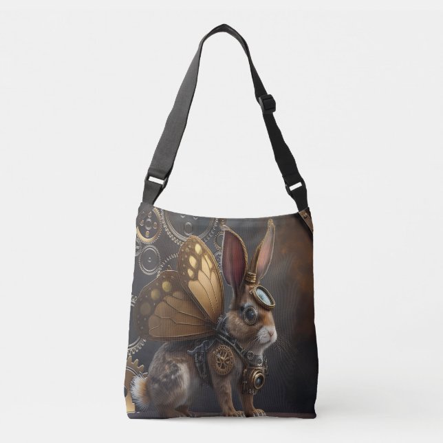 Bolsa Ajustável Steampunk Bunny (Frente)