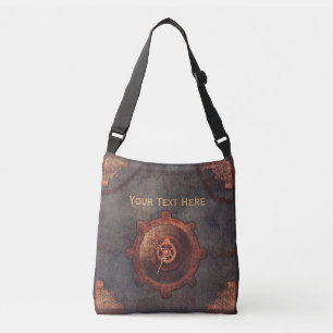 Bolsa Ajustável Steampunk Rusty Clock