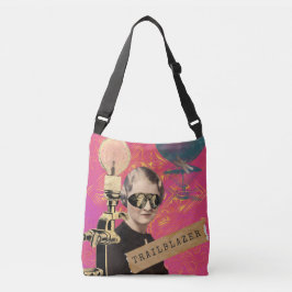 Bolsa Ajustável Steampunk Woman Trailblazer Pop Art