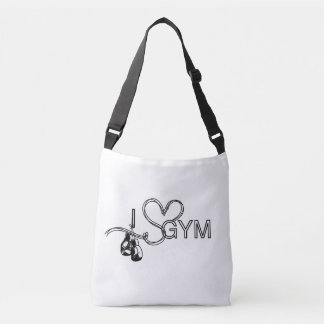 Bolsa Ajustável Striking Heart Gym Crossbody Bag