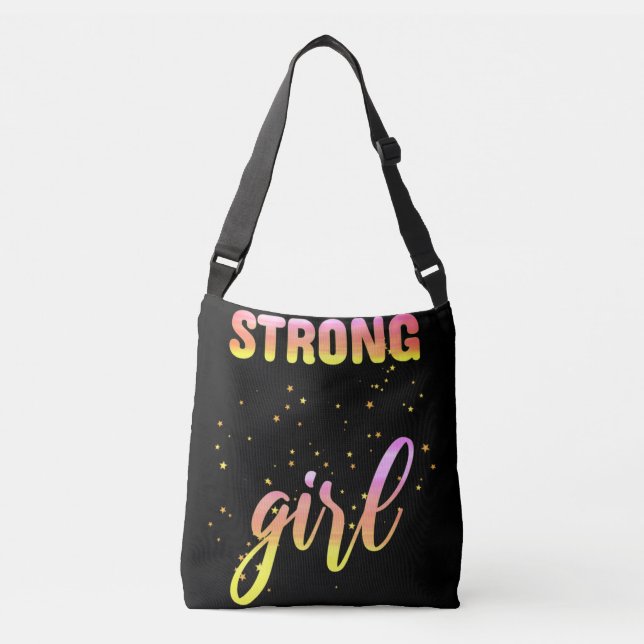 Bolsa Ajustável Strong Girl Pastel Star (Frente)