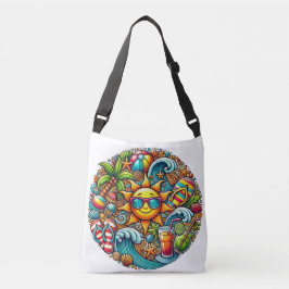 Bolsa Ajustável Sunny Vibes Tropical Beach