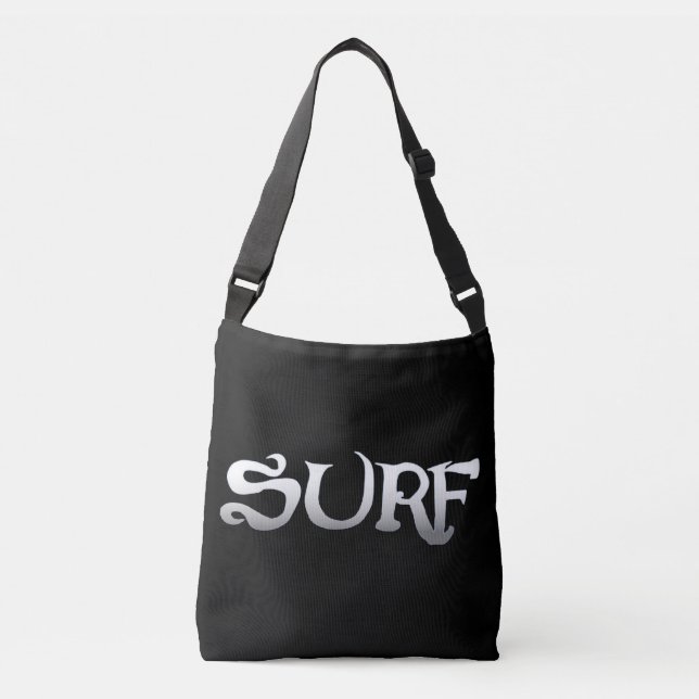 Bolsa Ajustável Surf preto (Frente)