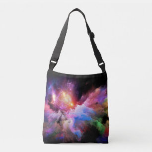 Bolsa Ajustável Surre vibrante de trabalho de arte de nuvem do Sli