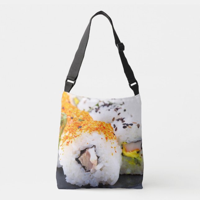 Bolsa Ajustável Sushi num prato (Frente)