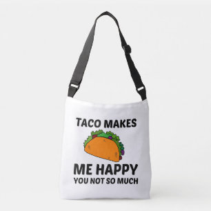 BOLSA AJUSTÁVEL TACO ME FAZ FELIZ