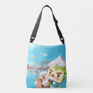 Bolsa Ajustável Taipei Ximen Red House: Iron T. & Smile Pup