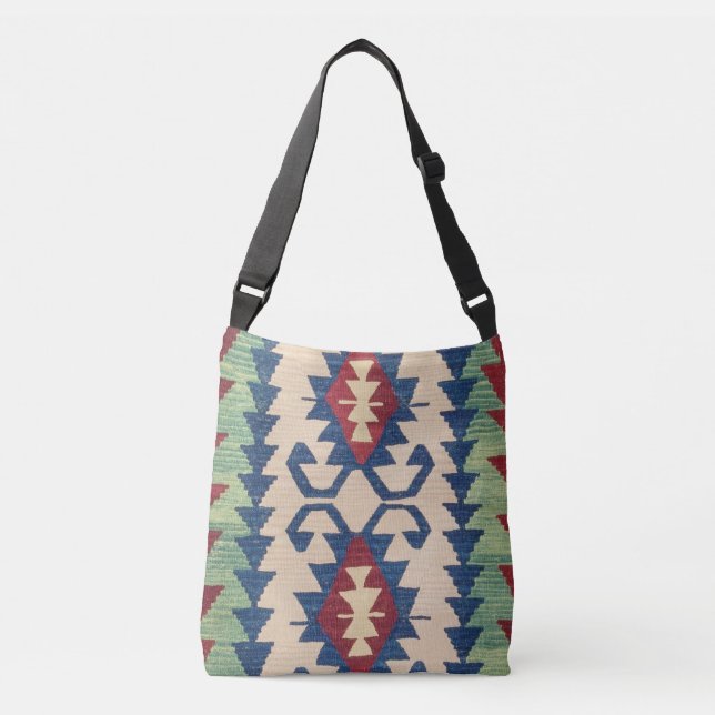 Bolsa Ajustável Tapete Oriental Killim (Frente)