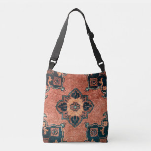 Bolsa Ajustável Tapete Persa Oriental Único Turco Kilim