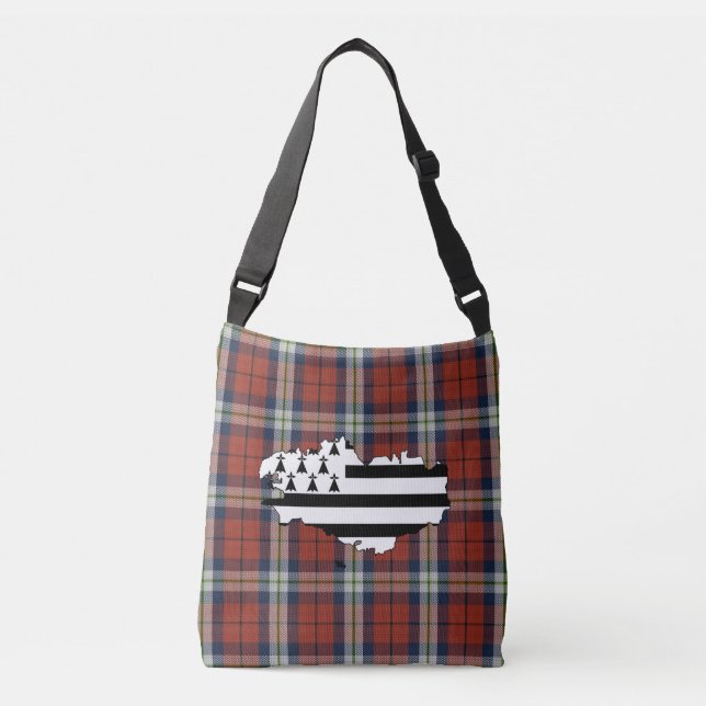 Bolsa Ajustável Tartan de Bro Sant Malou (Frente)