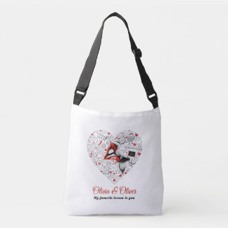Bolsa Ajustável Teacher My Favorite Lesson Valentine