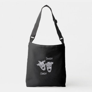 Bolsa Ajustável Teatro de prata da comédia e da tragédia