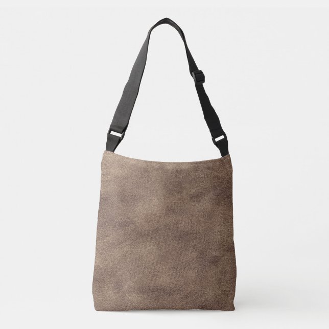 Bolsa Ajustável Tecido de tartaruga  Crocodilo de couro azul (Frente)