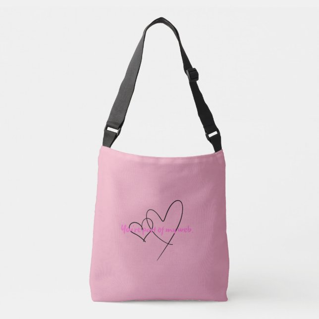 Bolsa Ajustável Teia Interna – Arte de Força Oculta (Frente)