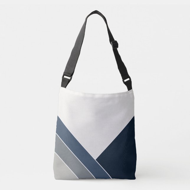Bolsa Ajustável Tempestade Blue e Cinza City Summer Home (Frente)