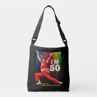 Bolsa Ajustável Tenho 50 anos e gosto de Chutar, Sally O'Malley