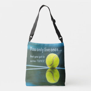 Bolsa Ajustável Tênis vive uma vez, duas vezes, Tênis Ball, Cour