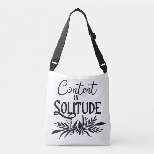 Bolsa Ajustável Teor em solidão (Frente)