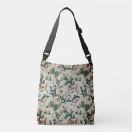 Bolsa Ajustável Terra Pixel Floresta 