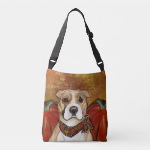 BOLSA AJUSTÁVEL TERRIER STAFFORDSHIRE AMERICANO