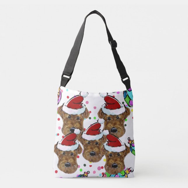 Bolsa Ajustável Terriers Airedale (Frente)