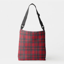Bolsa Ajustável Teste padrão real do Tartan de Stewart