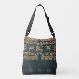 Bolsa Ajustável teste padrão tribal africano étnico
