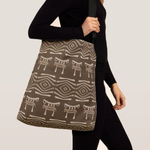 Bolsa Ajustável teste padrão tribal africano étnico