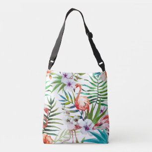 Bolsa Ajustável Teste padrão tropical do jardim da natureza do