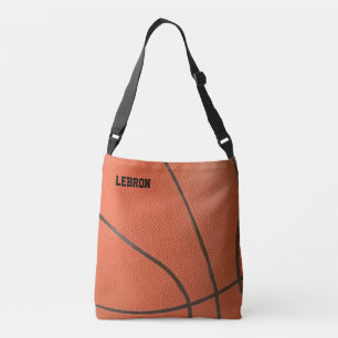 Bolsa Ajustável Textura do basquetebol personalizada