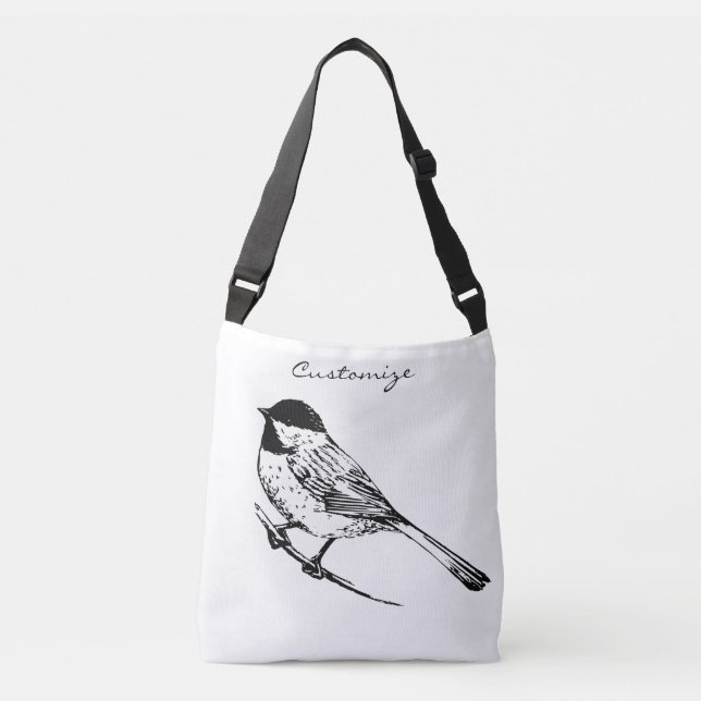 Bolsa Ajustável Thunder_Cove de Chickadee com prego preto (Frente)