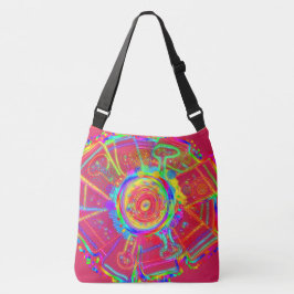 Bolsa Ajustável Tie-Dye Wheel Fan Flower