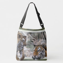 Bolsa Ajustável Tiger Giraffe Zebra Lovers
