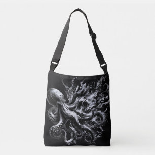 Bolsa Ajustável Tinta Abstrata Fluido Polvo Kraken