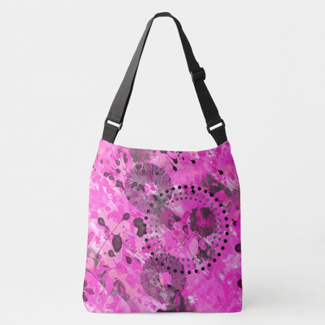 Bolsa Ajustável Tinta Rosa (Frente)