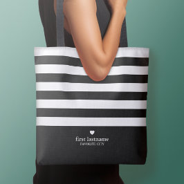Bolsa Ajustável Tiras Modernas com Monograma do Coração em Escala