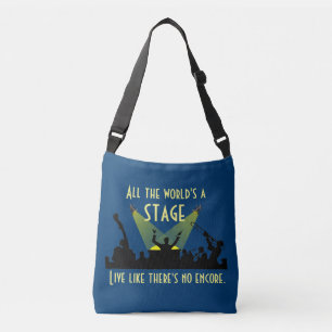 Bolsa Ajustável Todo o mundo é um palco