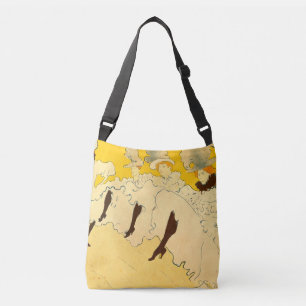 Bolsa Ajustável Tolouse Lautrec Dancing Girls Yellow