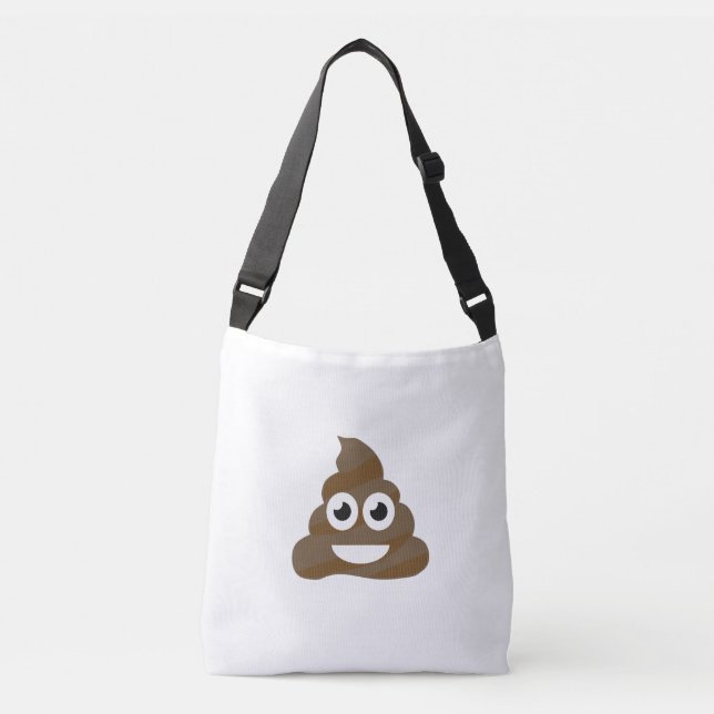 Bolsa Ajustável Tombadilho bonito engraçado Emoji (Frente)