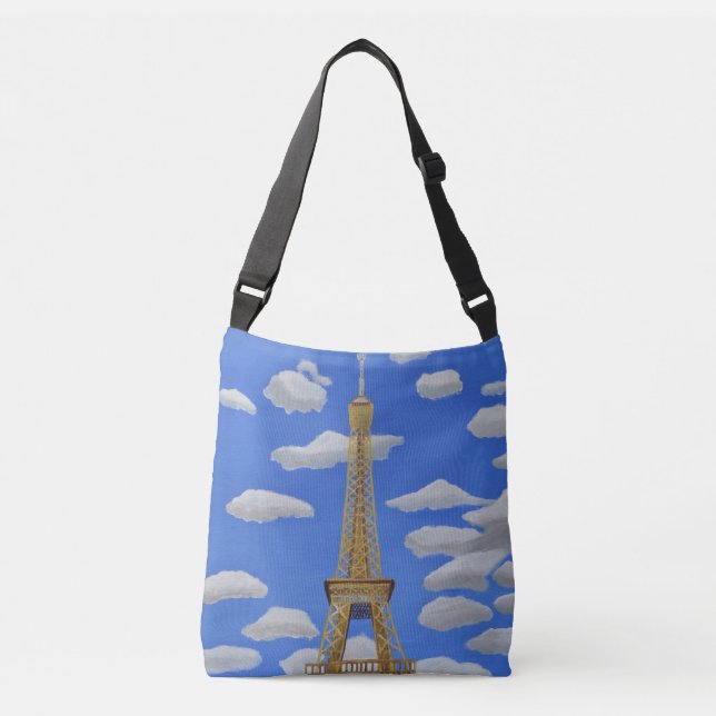 Bolsa Ajustável Torre Eiffel Paris (Frente)
