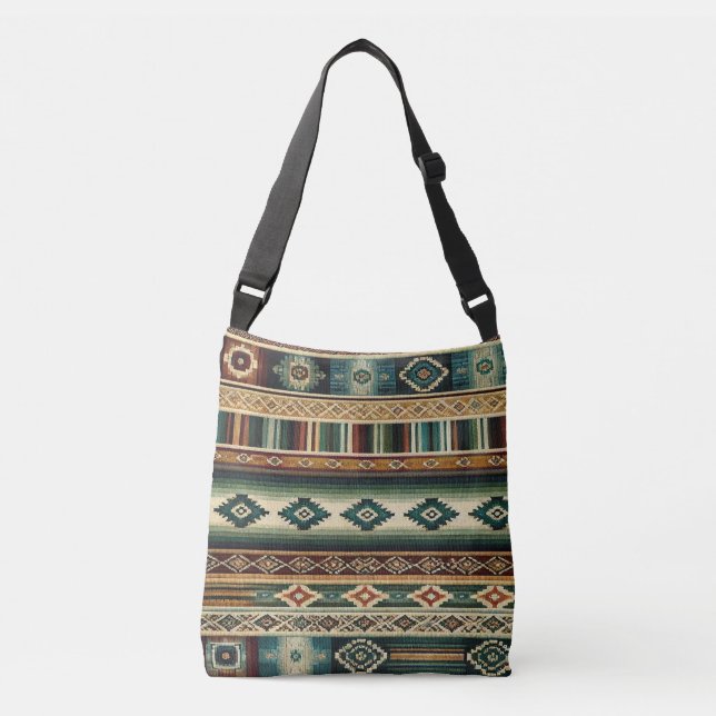 Bolsa Ajustável TOTEM AJUSTÁVEL "AGUACATE" - Impressão Tecido Mexi (Frente)