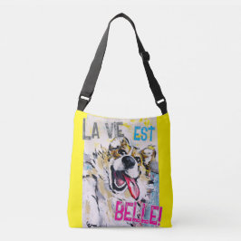 Bolsa Ajustável Tout sourire La vie est belle!