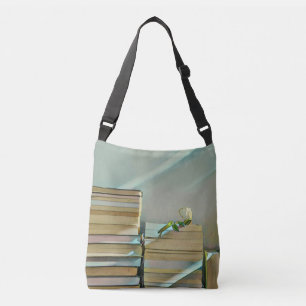 Bolsa Ajustável Trabalho de arte de amante de biblioteca