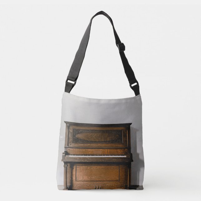 Bolsa Ajustável Trabalho de arte de Piano bonito (Frente)