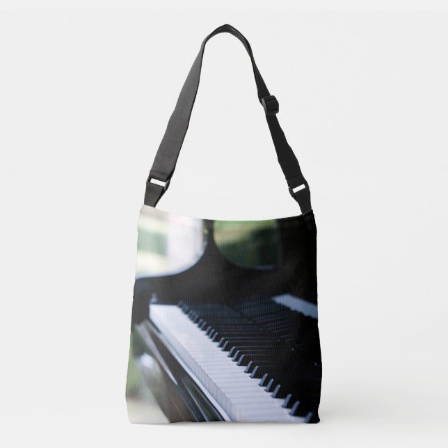 Bolsa Ajustável Trabalho de arte de Piano Bonito (Frente)